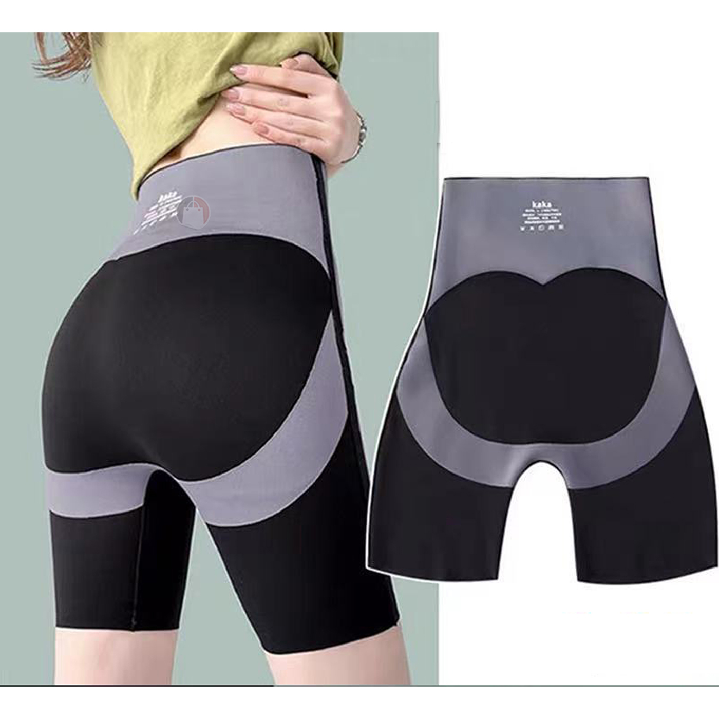 Vista 5 de Pantalones Cortos Moldeadores Cintura